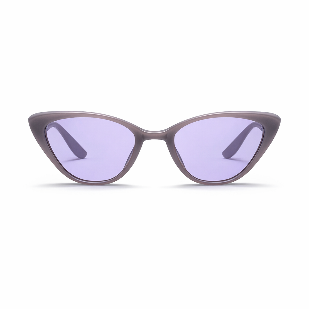 Lunettes de Soleil – Œil de Chat Violettes