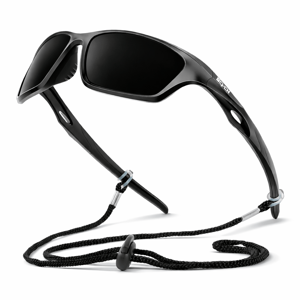 Lunettes de Sport - Polarisées Noires