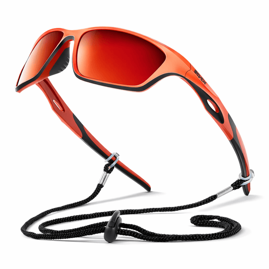 Lunettes de Sport - Polarisées Oranges