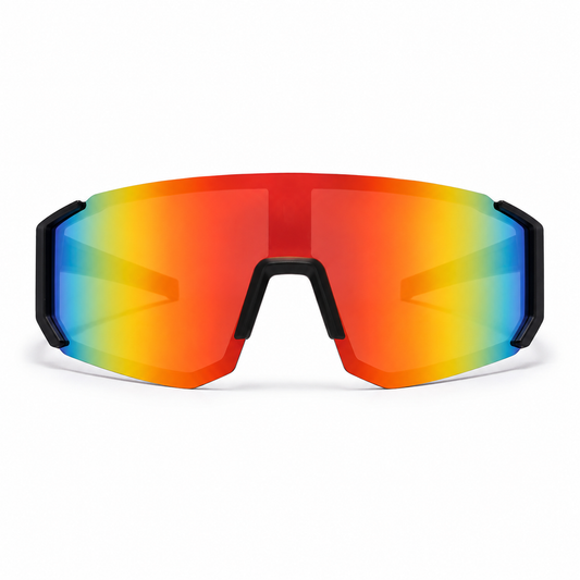 Lunettes de Sport Altitude Polarisees Miroir Rouge