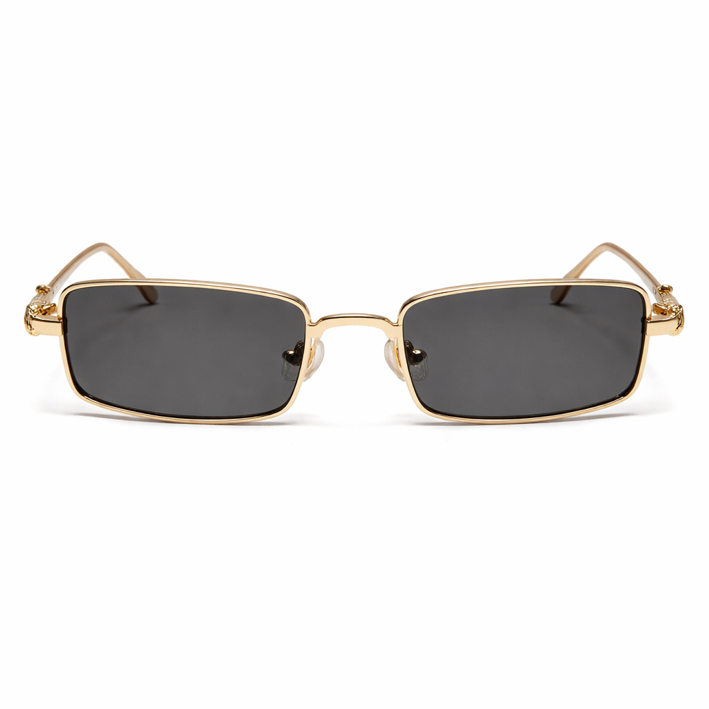 Lunettes de Soleil - Vision Rectangulaires Gris