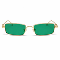Lunettes de Soleil - Vision Rectangulaires Turquoises