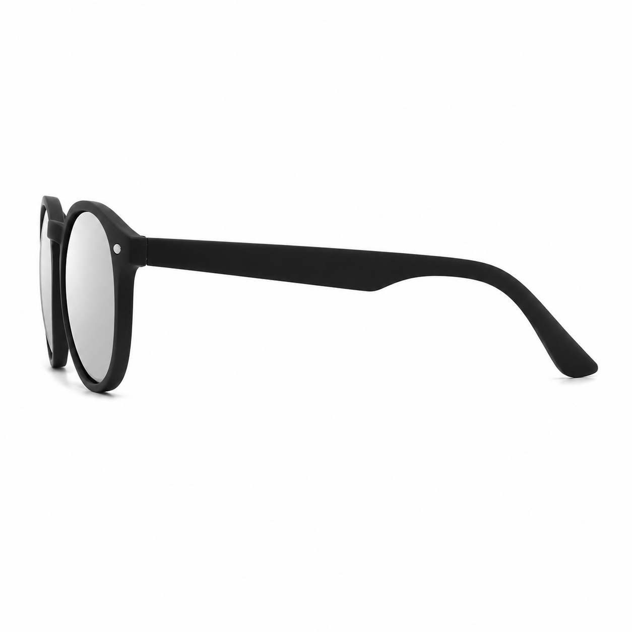 Lunettes de Soleil Polarisées - Rondes Argentées